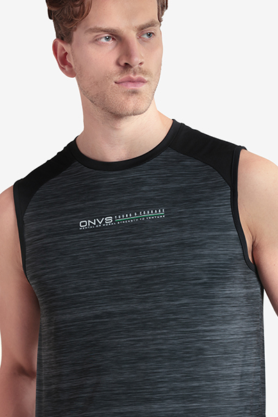men's printed sando t-shirt