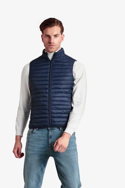 Mens Quilted Full Zipper Jacket