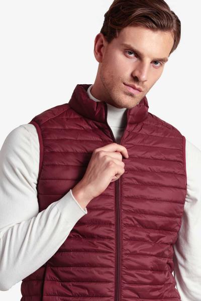 Mens Quilted Full Zipper Jacket