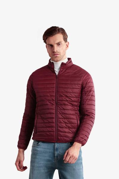 Mens Quilted Full Zipper Jacket