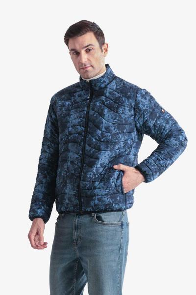 Mens Quilted Full Zipper Jacket