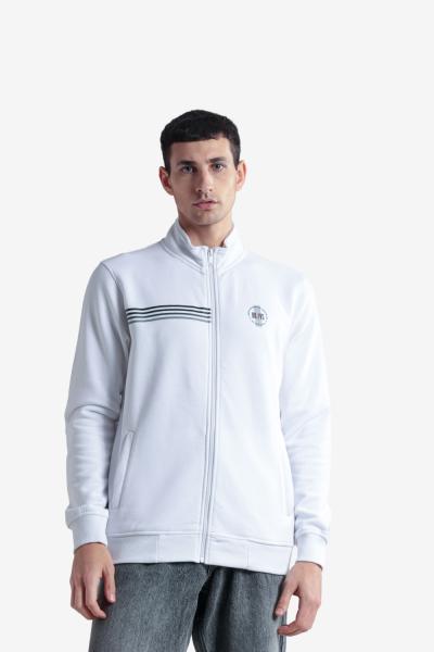 Men's Printed Full Zipper Jacket