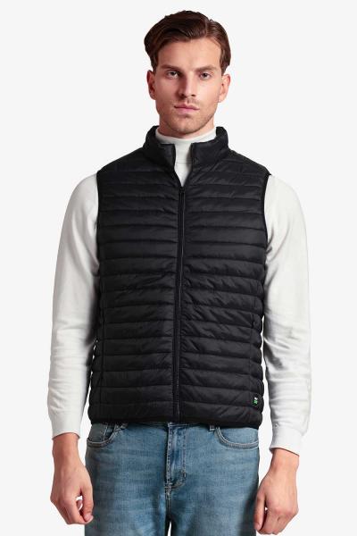 Mens Quilted Full Zipper Jacket