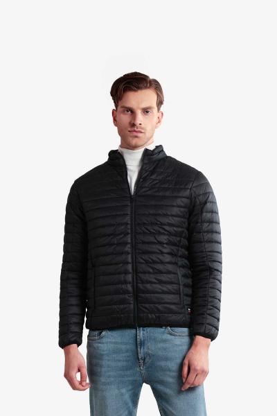 Mens Quilted Full Zipper Jacket