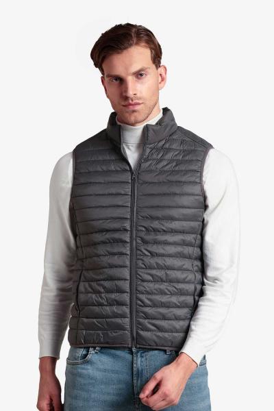 Mens Quilted Full Zipper Jacket