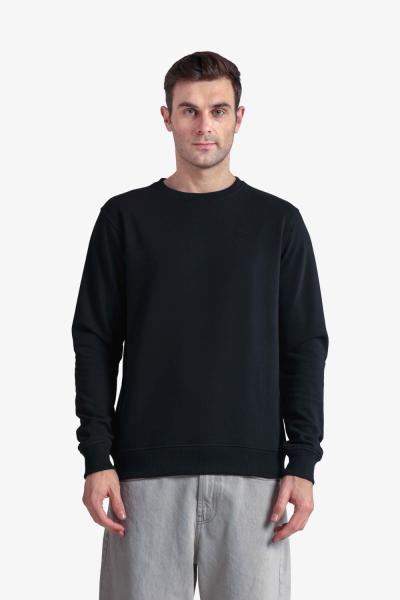 Men'S Solid Round Neck Sweatshirt