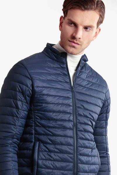Mens Quilted Full Zipper Jacket