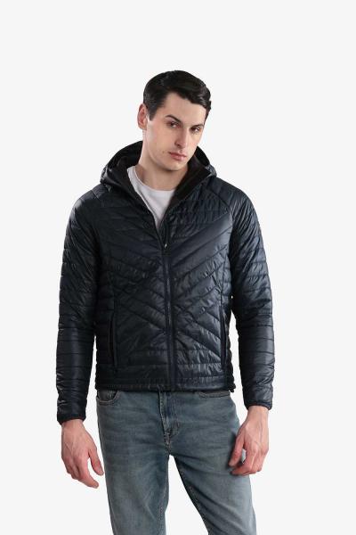 Mens Quilted Full Zipper Jacket