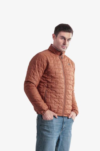 Mens Quilted Full Zipper Jacket